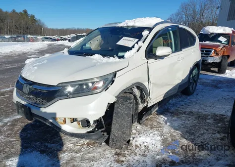2016 Honda Cr-V Touring из США, поврежденный, VIN 5J6RM4H92GL058068